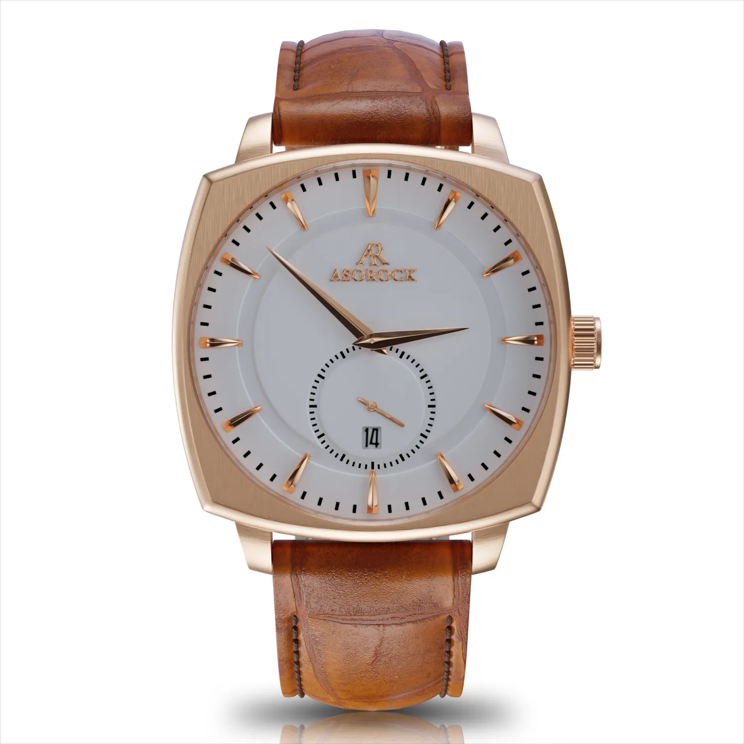 RoseGold/White Monolith by ASOROCK WATCHES