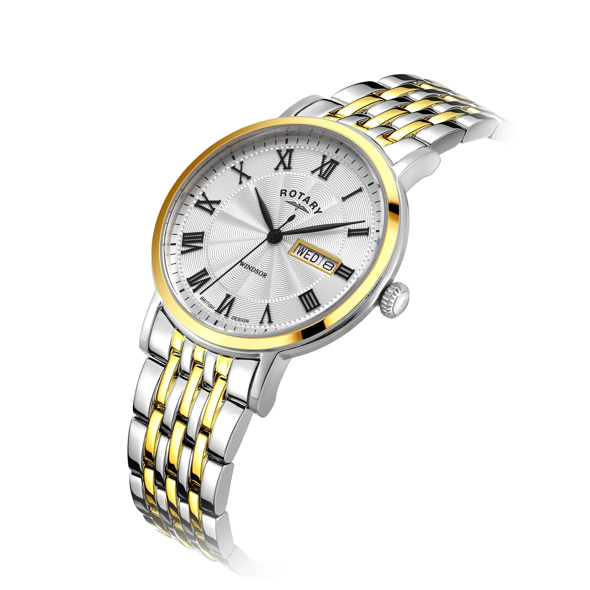 Rotary Windsor Men's Silver Watch GB05421/01