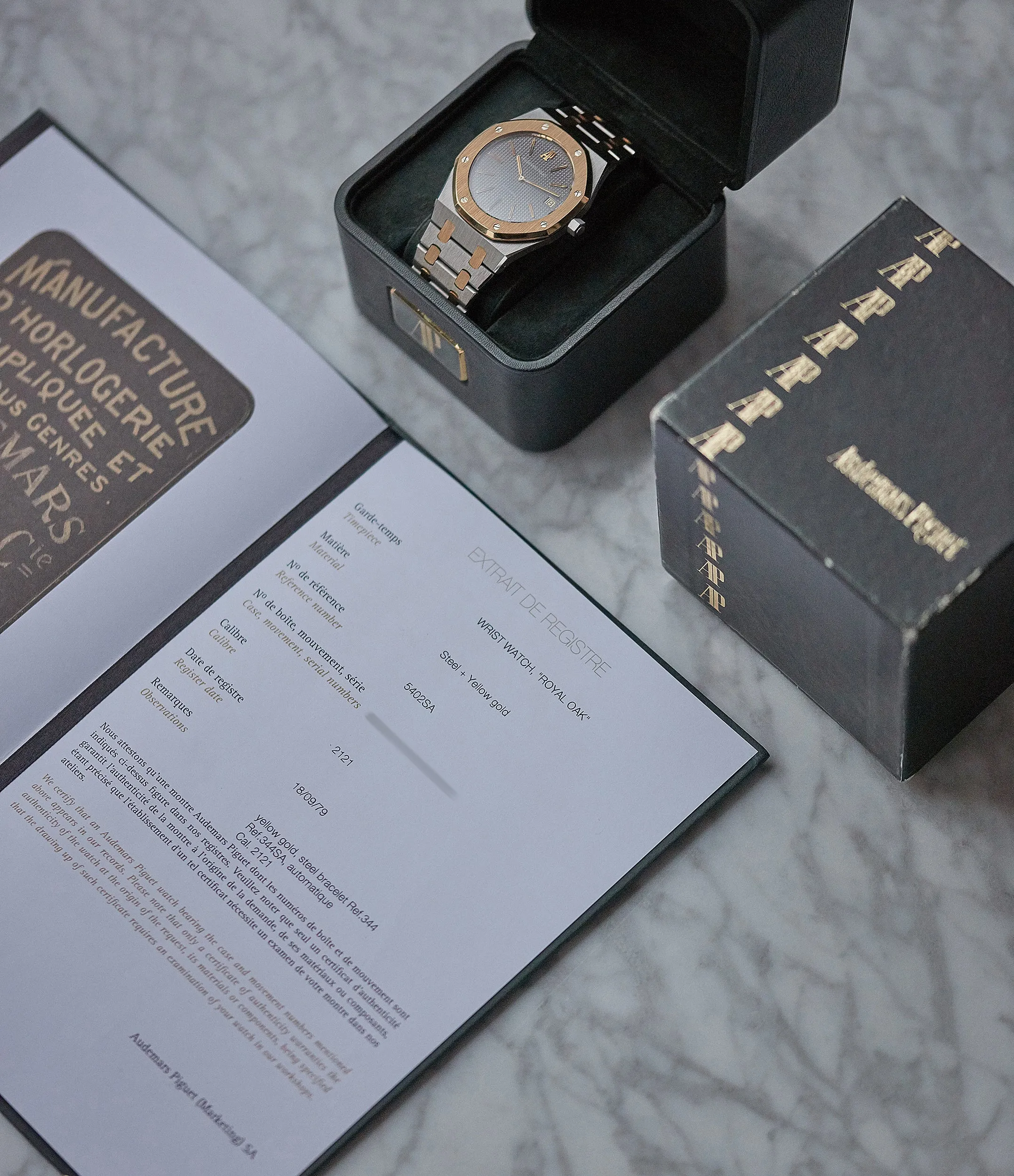 Royal Oak 5402SA | Steel and Yellow Gold