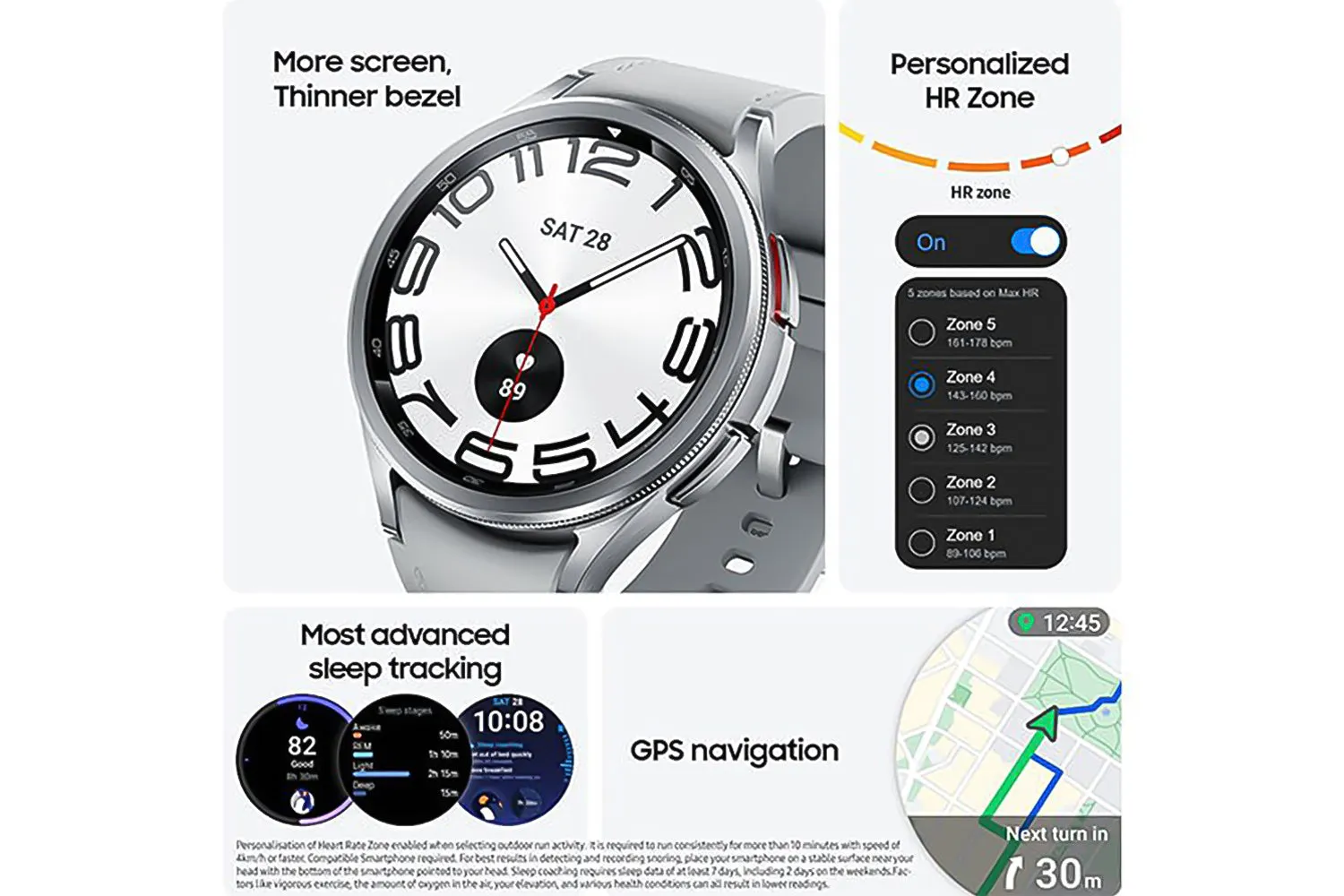 Samsung  Galaxy Watch6 Classic  | 47mm | Silver