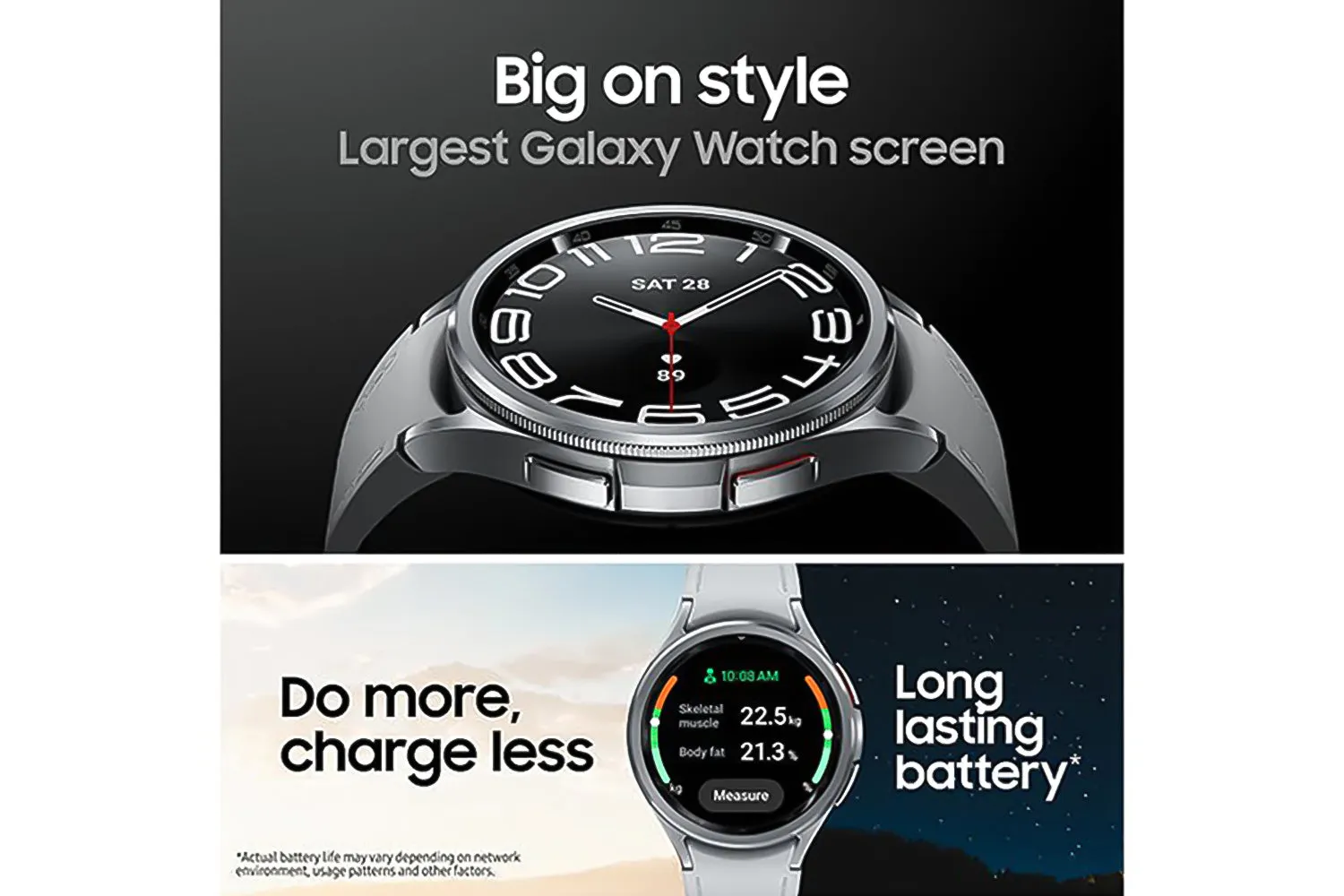 Samsung  Galaxy Watch6 Classic  | 47mm | Silver