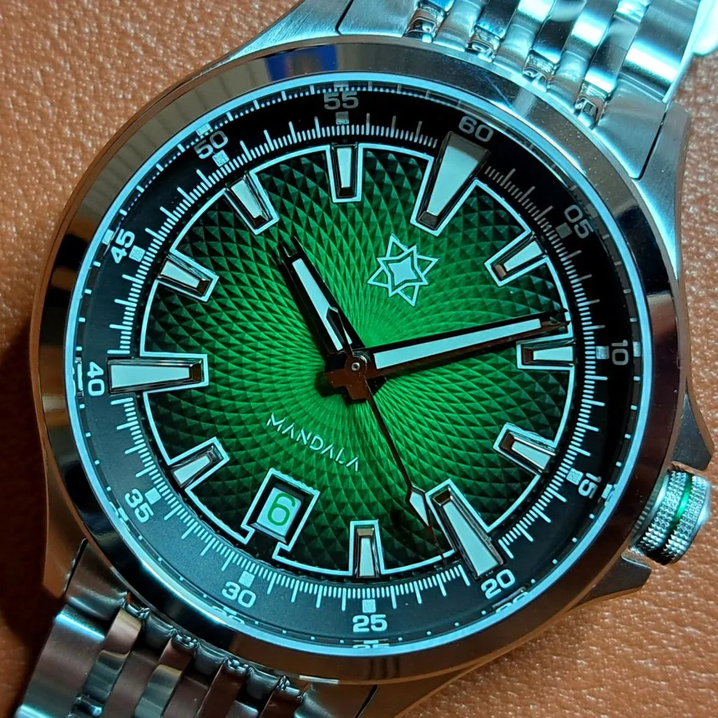 Second Hour Mandala&nbsp;Burst - Green&nbsp;Dial (Regulated)
