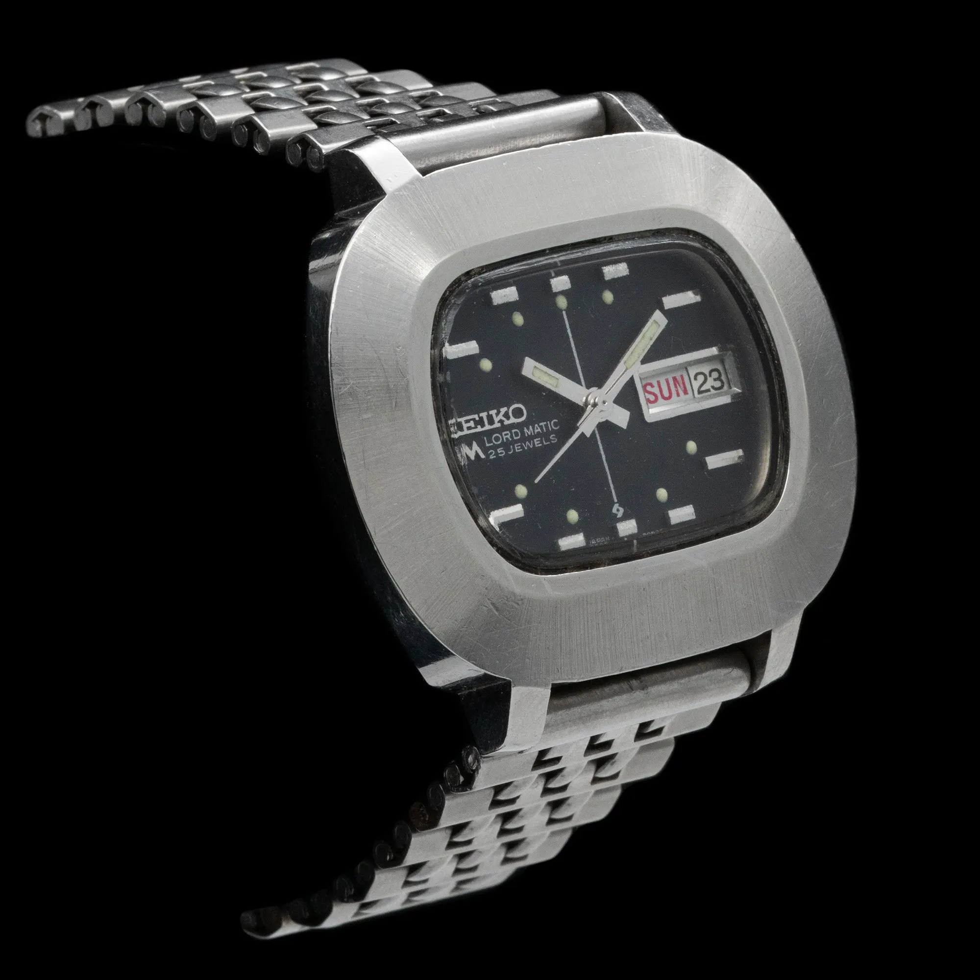 Seiko - Lord Matic TV Screen Black Dial 5606-5010