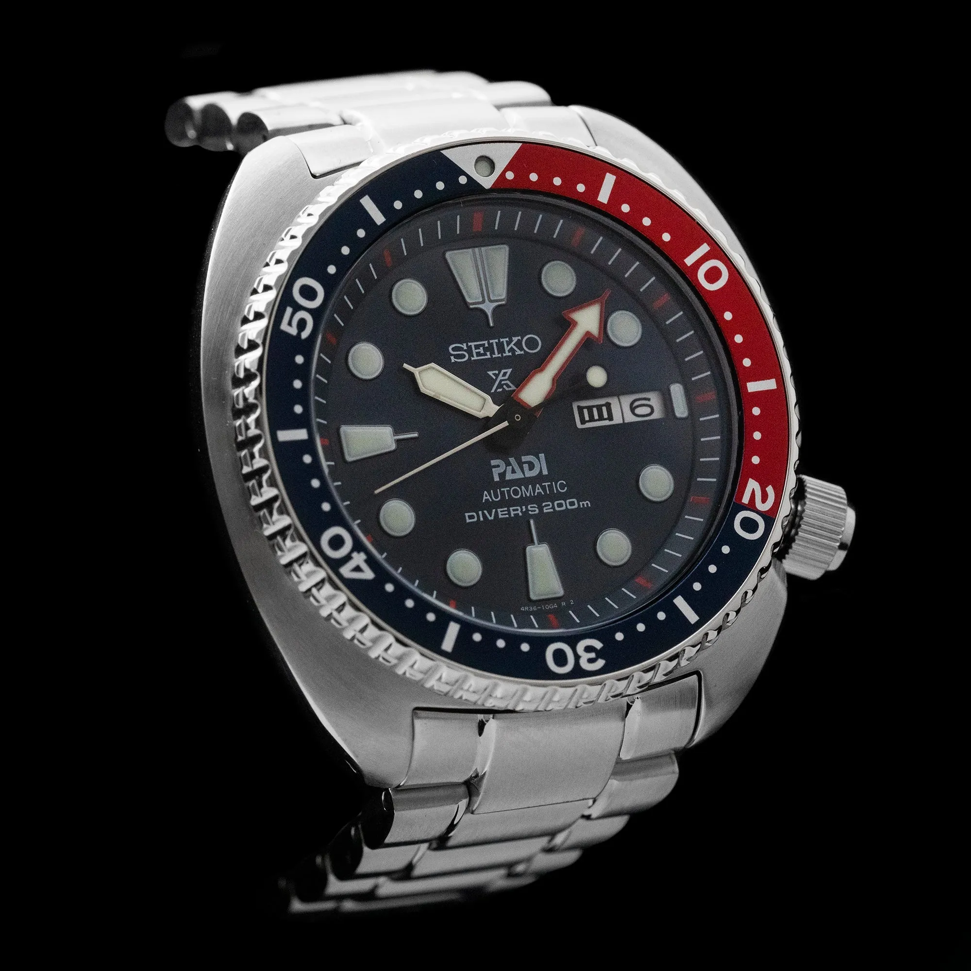 Seiko - Prospex PADI Turtle Automatic Divers D200M SRPE99K