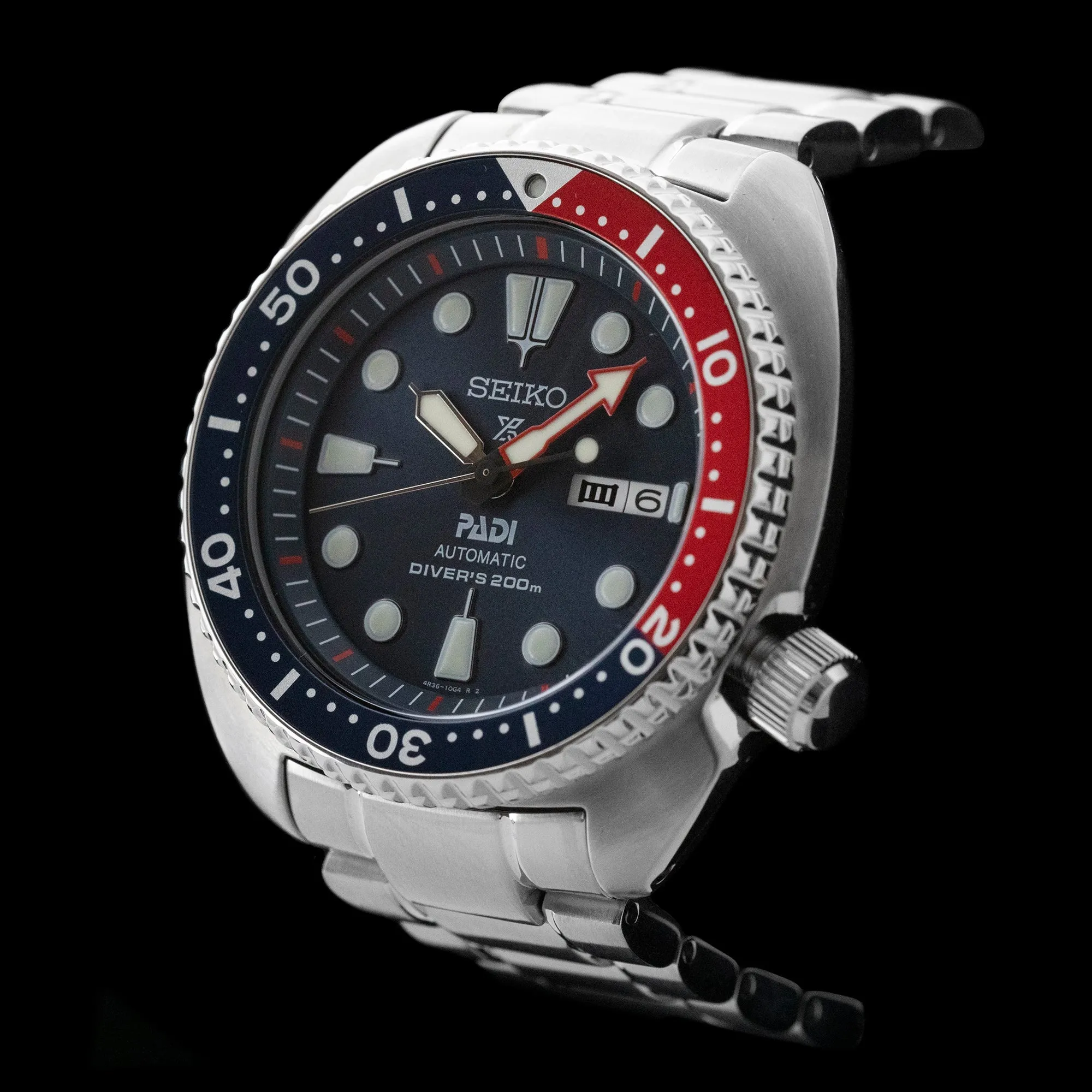Seiko - Prospex PADI Turtle Automatic Divers D200M SRPE99K