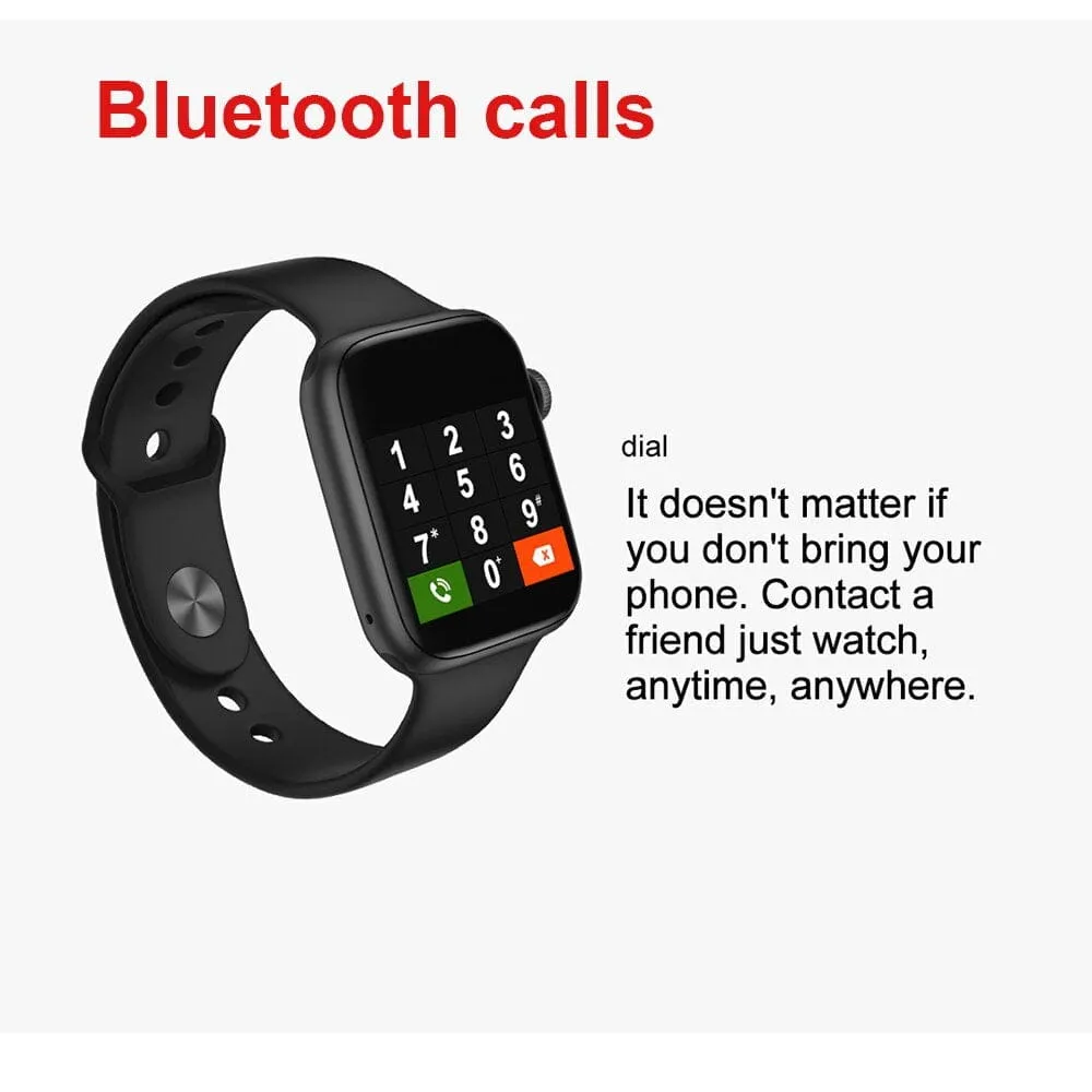 Shop T5S Smart Watch With Fitness Heart Rate Watch series 5 for iOS & Android In Pakistan