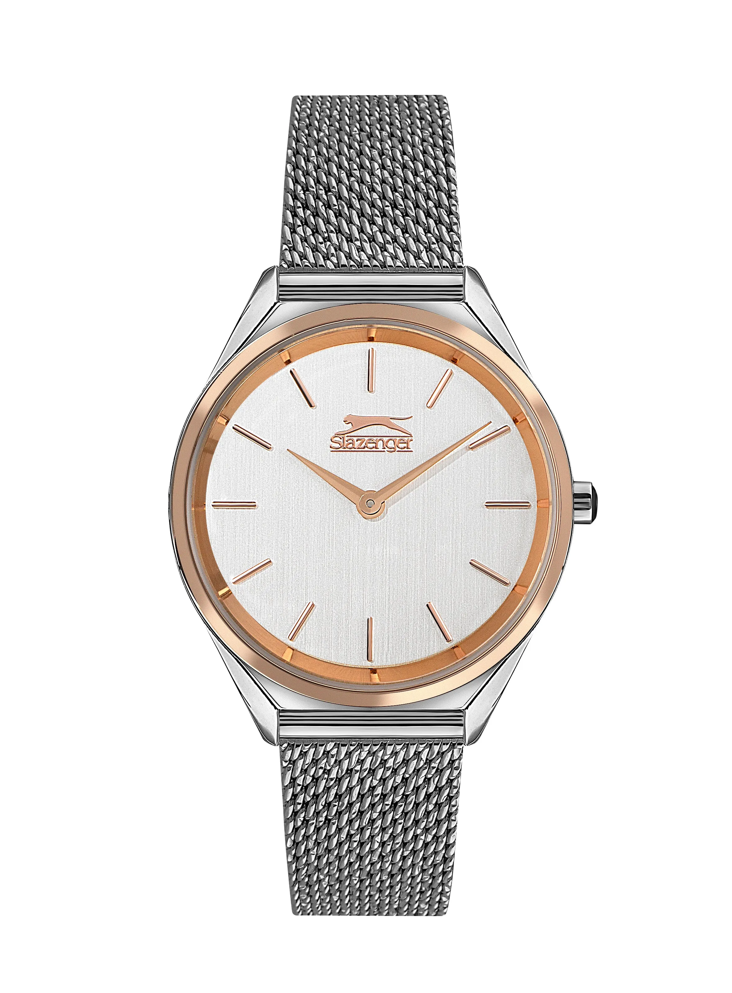 Slazenger - SL.9.1852.3.04 - Quartz Female Band Silver Dial Watch