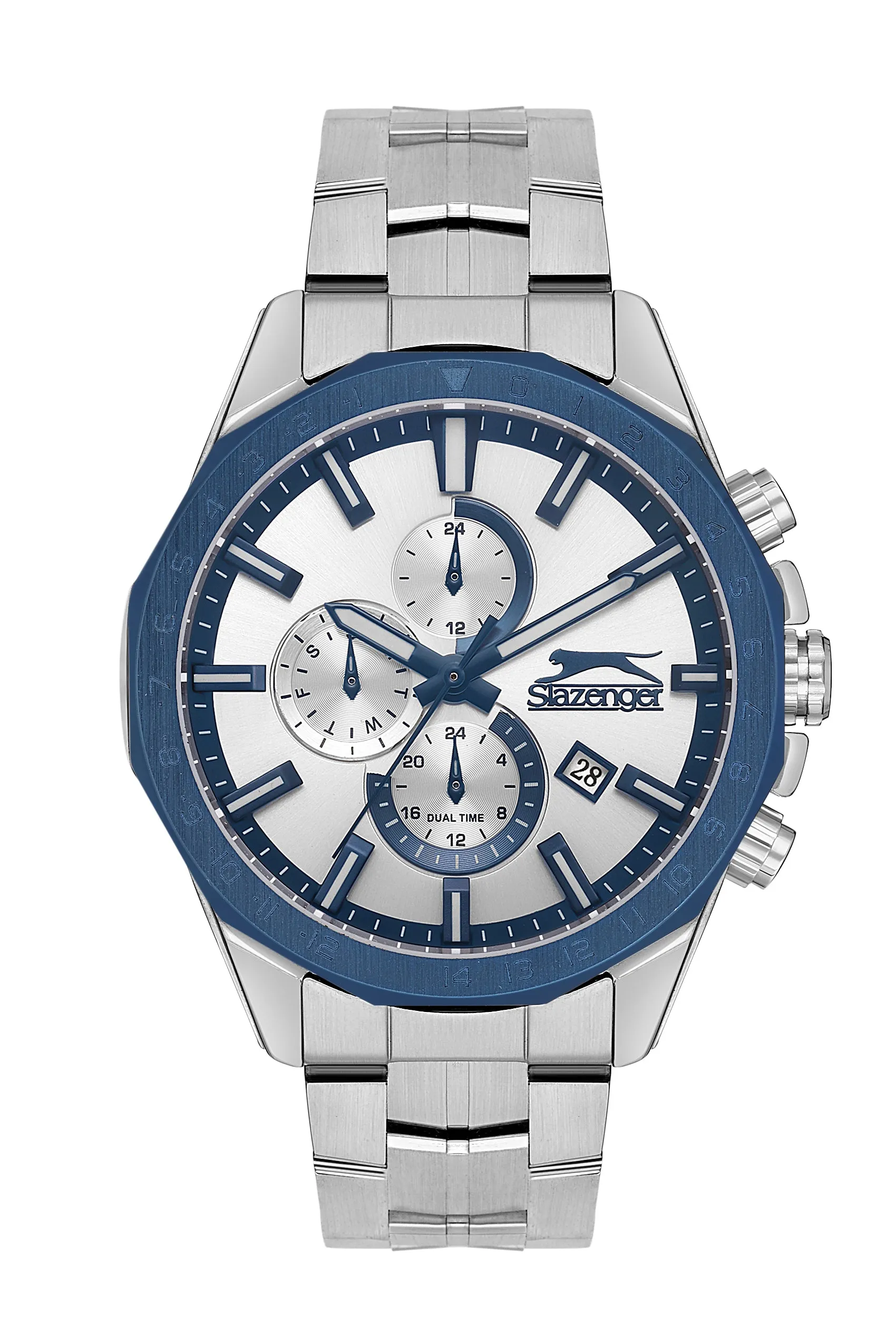 Slazenger - SL.9.2259.2.03 - Quartz Male Silver Dial Watch