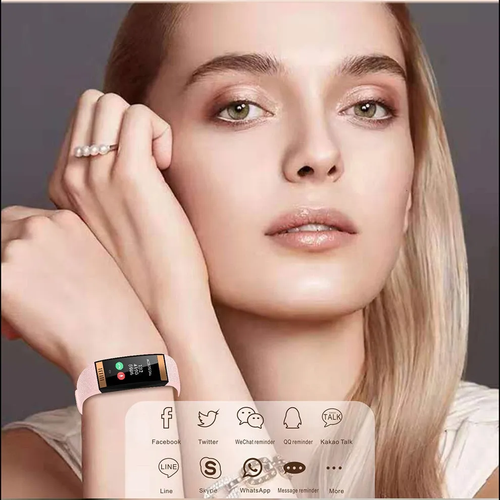 Smart Watch with Blood Pressure and Heart Rate Monitor