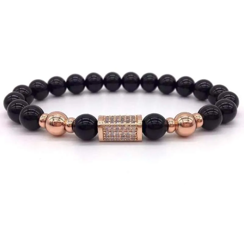 Sons of Odin Rose Gold/Silver Bar Bracelet