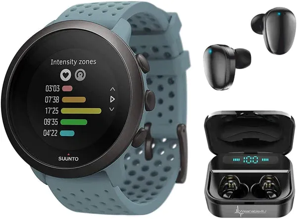 Suunto 3 New Edition Fitness Moss Grey Multisport Watch (SS050474000)
