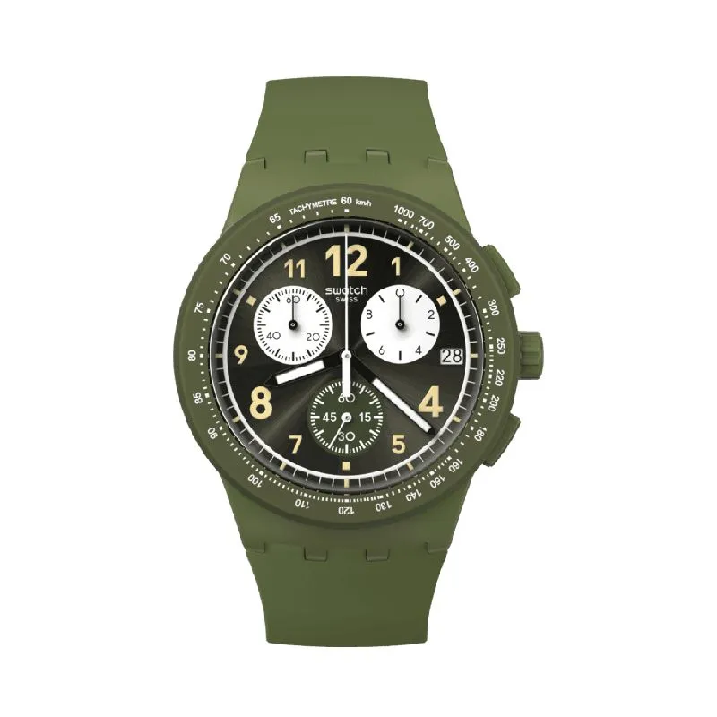 Swatch NOTHING BASIC ABOUT GREEN Watch SUSG406
