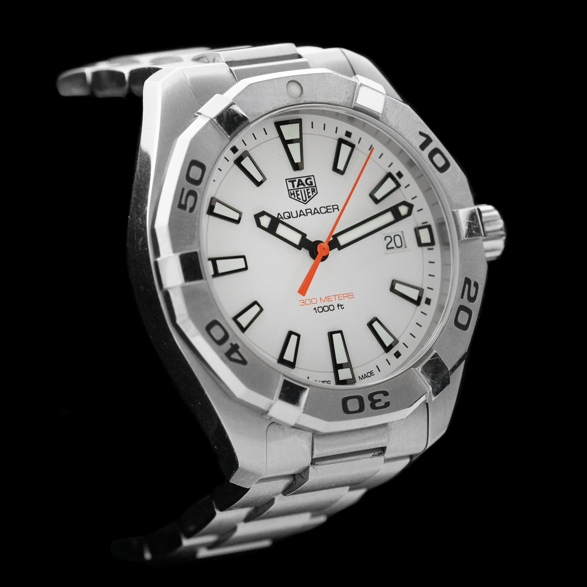 TAG Heuer - Aquaracer 'White Dial'