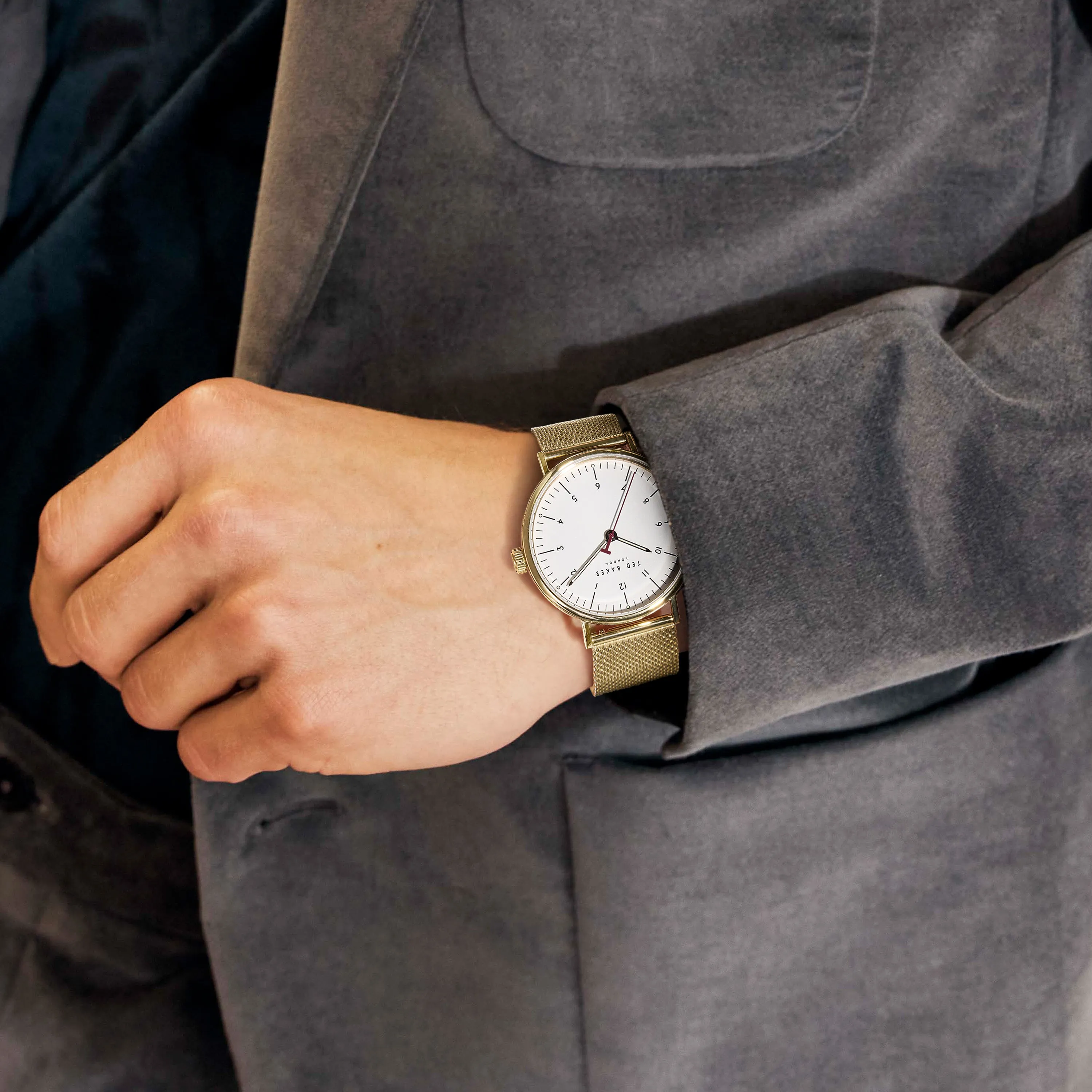 Ted Baker White Dial Men Watch - BKPHOF206