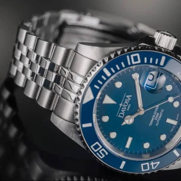 Ternos Ceramic Automatic 200m Blue Diving Watch 16155504