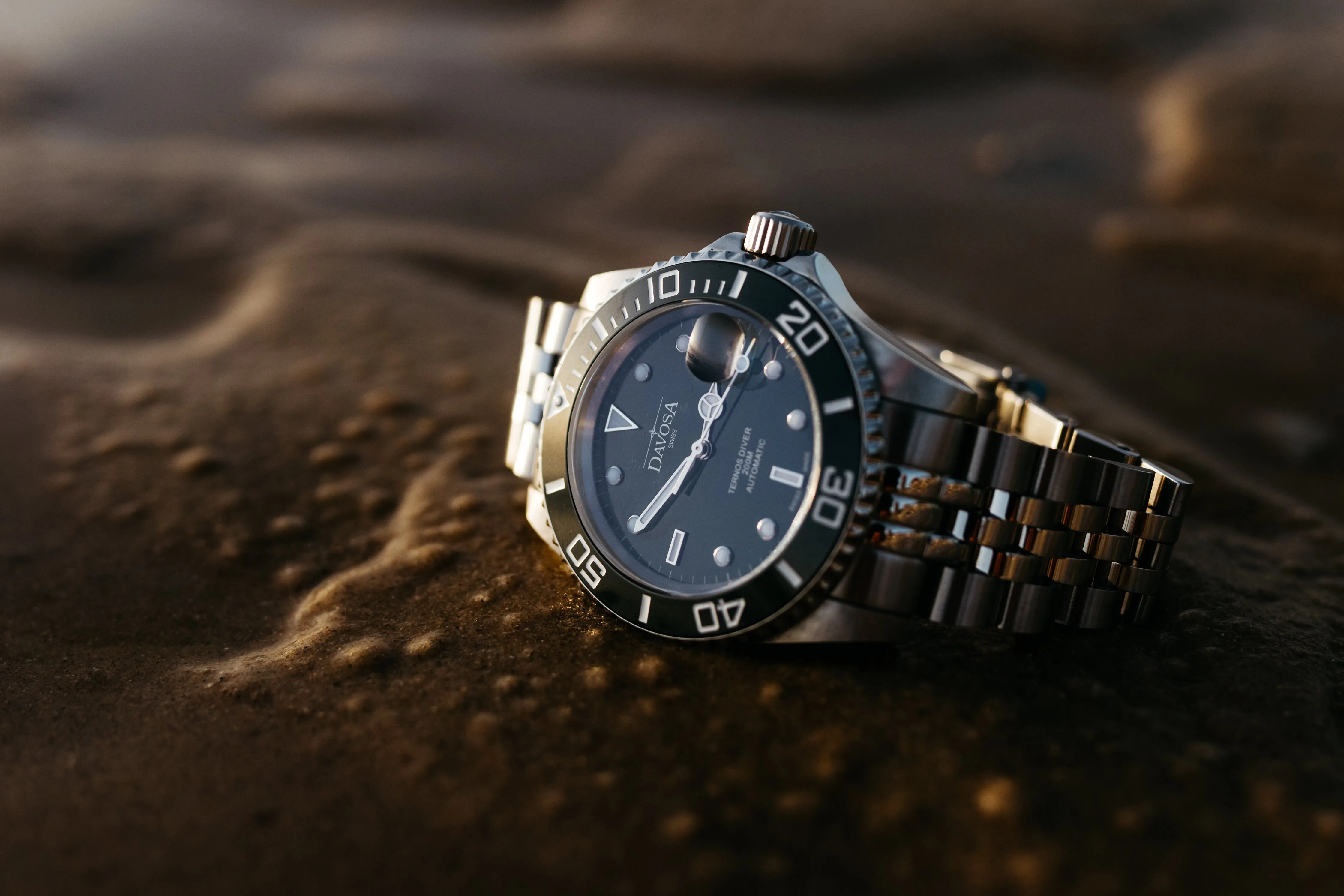 Ternos Ceramic Automatic 200m Blue Diving Watch 16155504