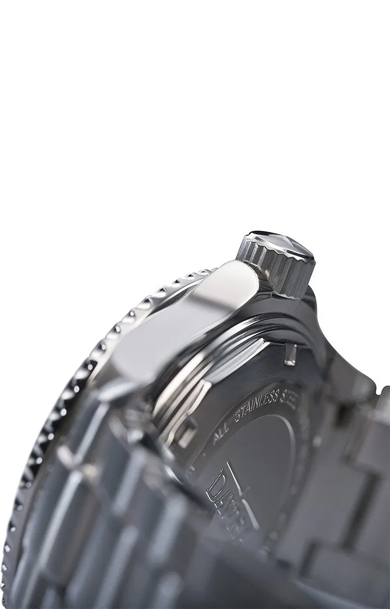 Ternos Ceramic Automatic 200m Swiss-Made Black Unisex Diver Watch 16155550