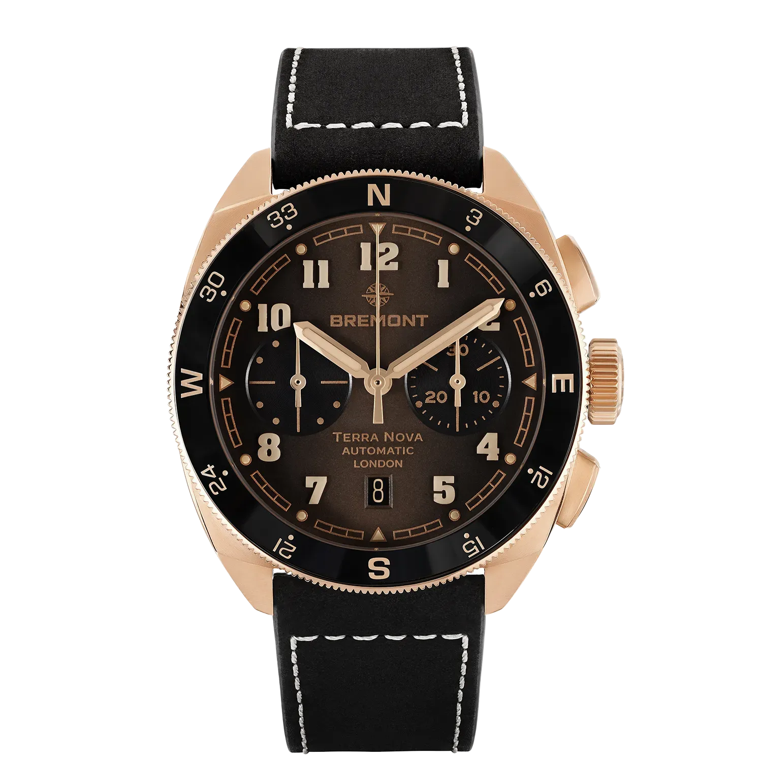 Terra Nova 42.5 Chronograph, Rose Gold