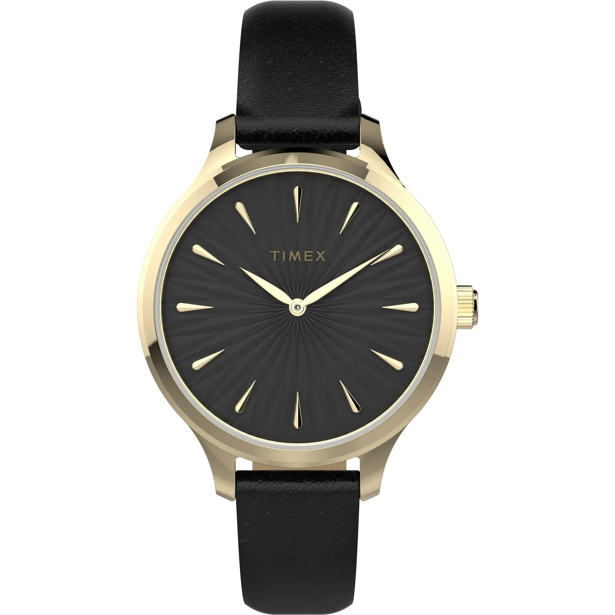 Timex Black Dial Analog Women Watch - TW2V06600