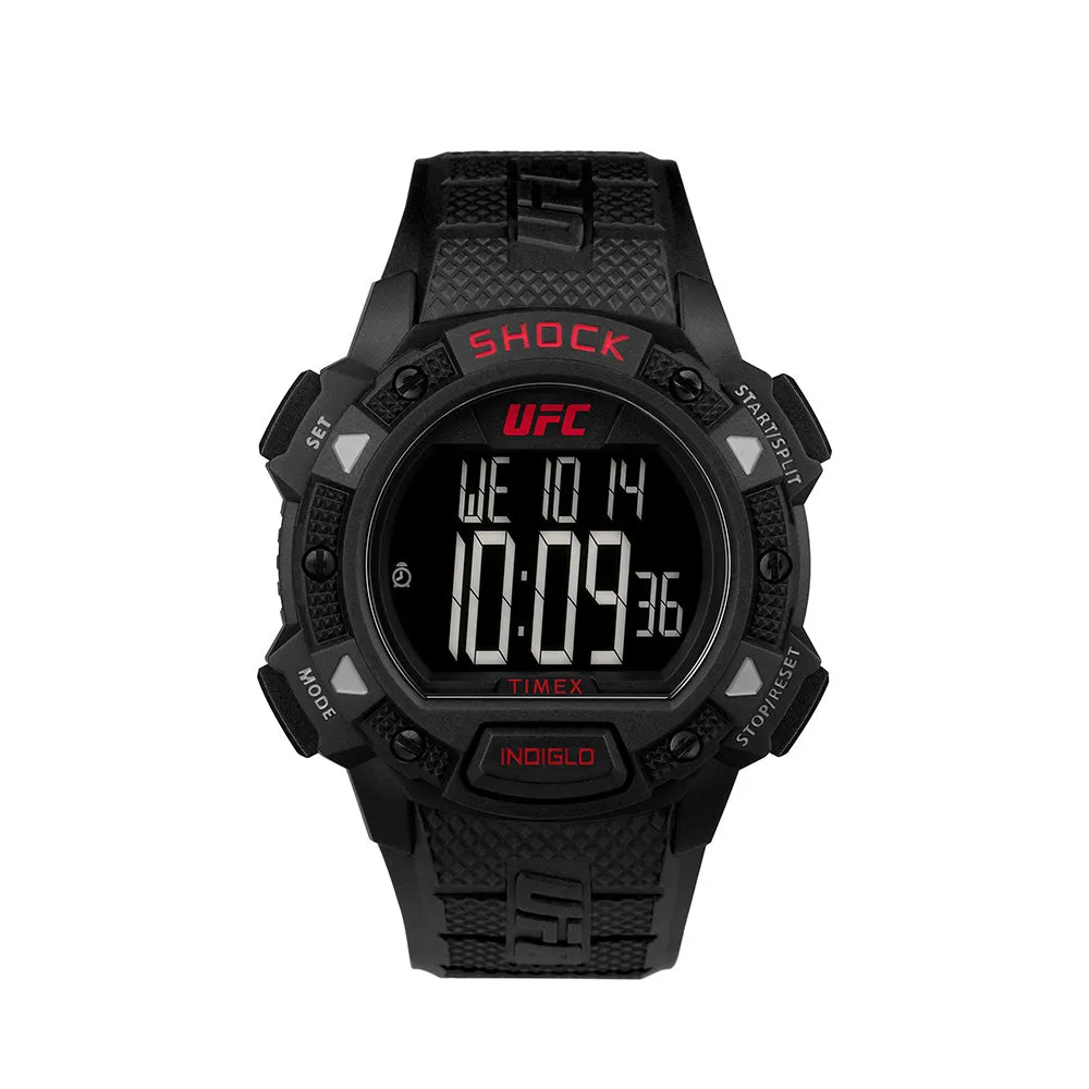 Timex x UFC Core Shock Digital 45mm Resin Band
