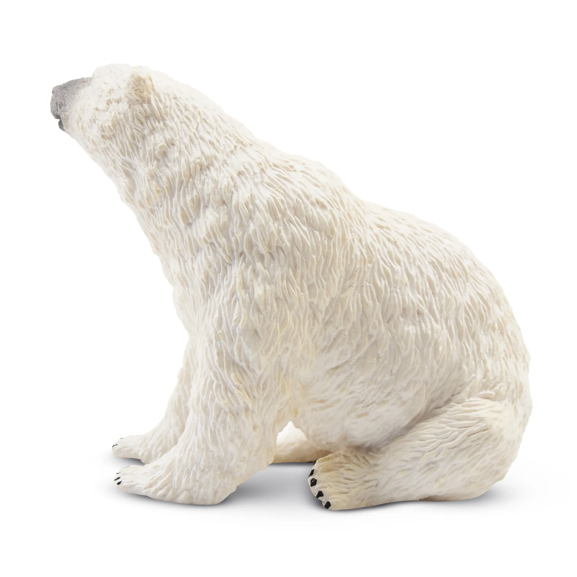 Toymany Female Polar Bear Figurine Toy