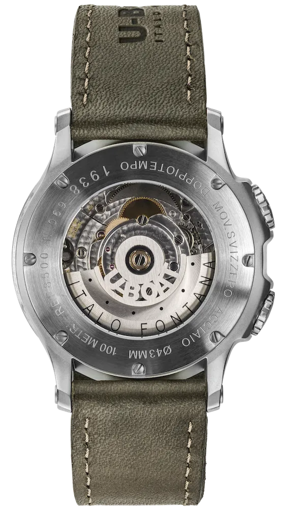 UB Watch 1938 Doppio Tempo Green D