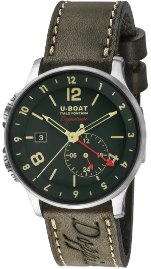 UB Watch 1938 Doppio Tempo Green D
