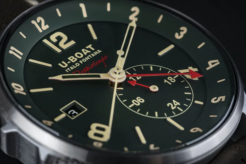 UB Watch 1938 Doppio Tempo Green D
