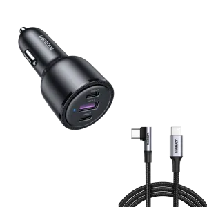 UGREEN 69W USB C Car Charger Bundle