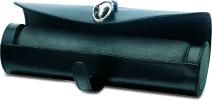 UNDERWOOD (LONDON) - Large Leather Watch Roll | UN205/BLK