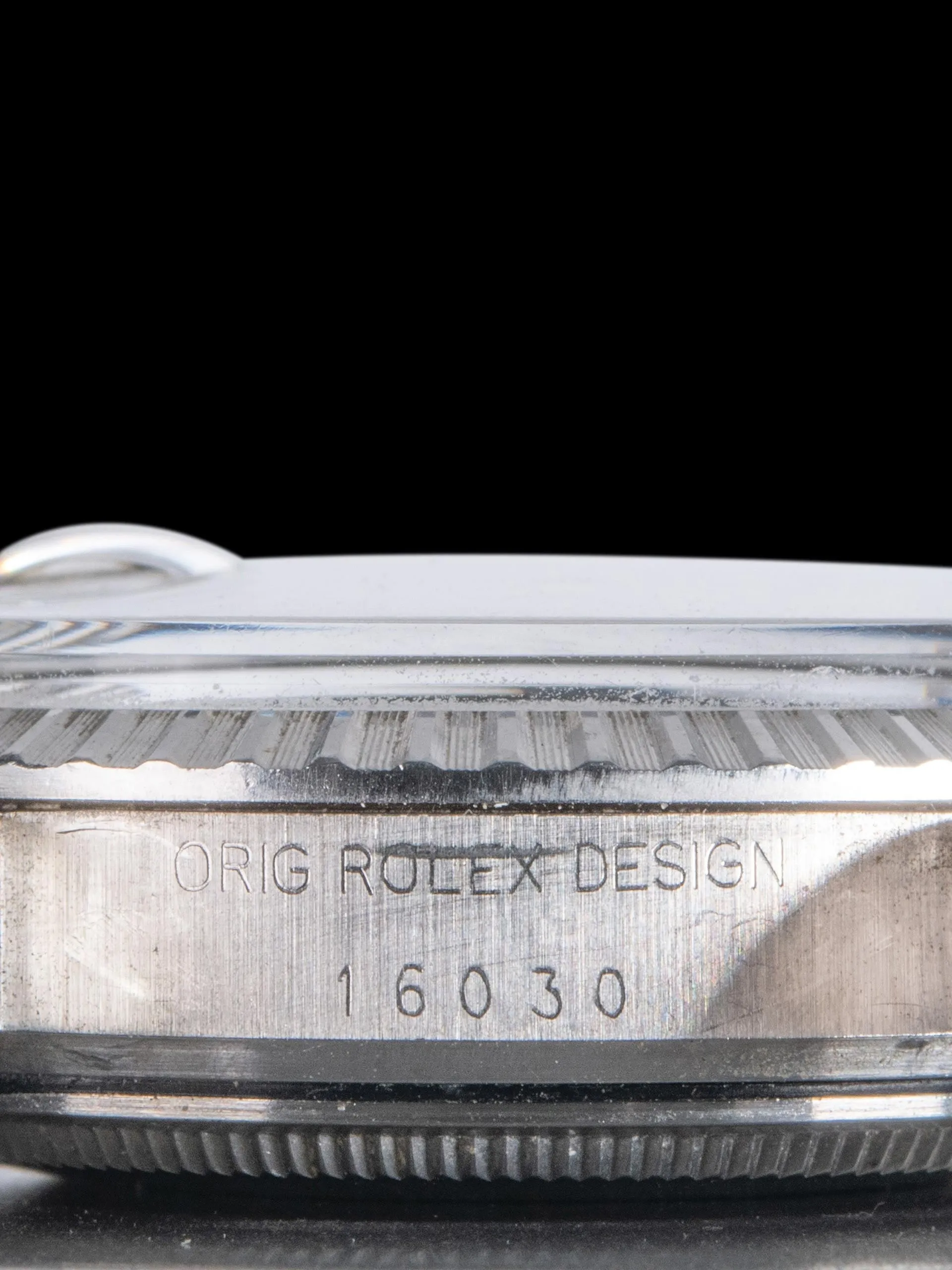 *Unpolished* 1984 Rolex Datejust (Ref. 16030) Silver "Linen" Dial