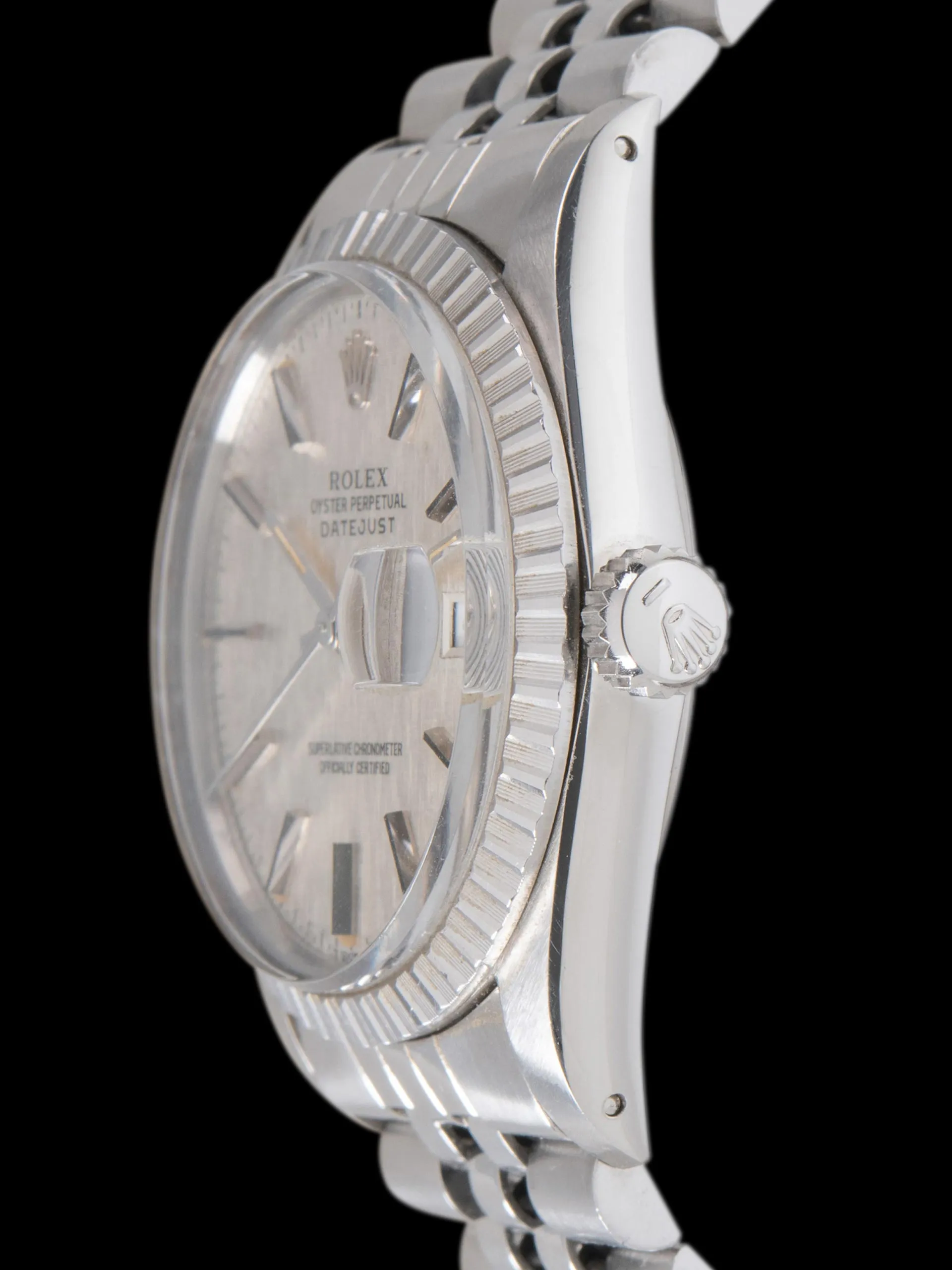 *Unpolished* 1984 Rolex Datejust (Ref. 16030) Silver "Linen" Dial