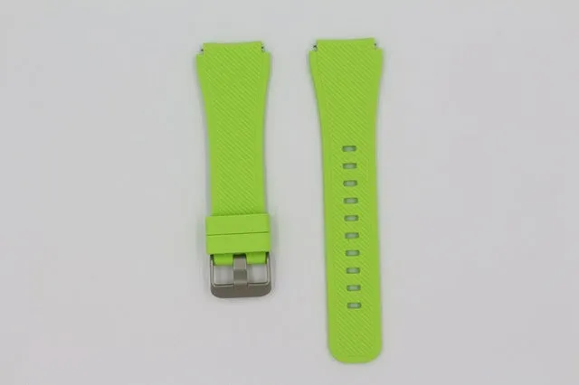 URVOI band for Samsung Gear S3 R760 R770 strap wrist colorful active silicone band with closure modern design replacement 22mm