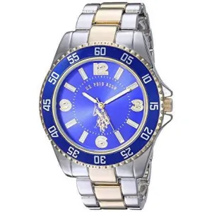U.S. Polo Assn. Men's Blue Dial Alloy Band Watch - USC80514