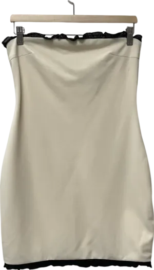 White Fox White In Sync Mini Dress UK XL