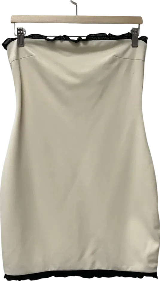 White Fox White In Sync Mini Dress UK XL