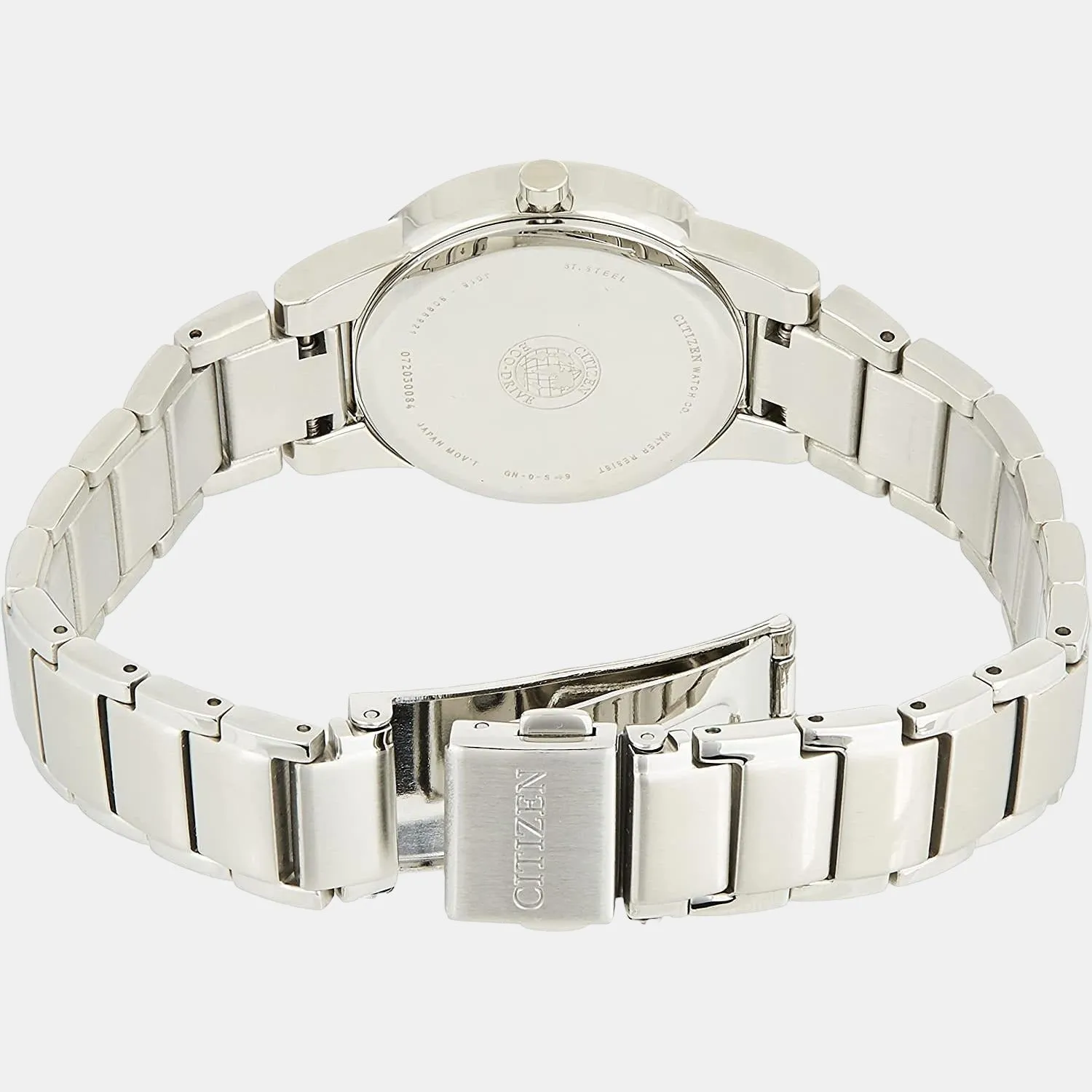 Women's Silver Analog Stainless Steel Watch GA1050-51A