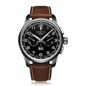 ZENITH Pilot Big Date Special Mens Watch 03.2410.4010/21.C722